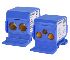Блок розподільчий ETI EDBM-6/N (192А, 1500V AC/DC, OUT: 1x4-70; 2x4-50; 1x4-25) (001102416) - Фото