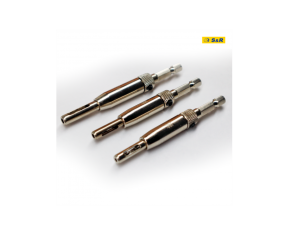 Набiр свердел Meister 3 шт: 2,4 мм, 2,8 мм, 3,6 мм, столярних по дереву S&R (216802003) - Фото