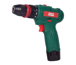 Cordless screwdriver-drill Zenit USA-12/15 S1 DFR 12V 1x15A/h 853787 - Фото