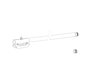 Conduit with Anti-Rotational bracket kit 1163 OD (VC318-L, 820347K, 1 x 820422) Val-Co ( 820399-L) - Фото