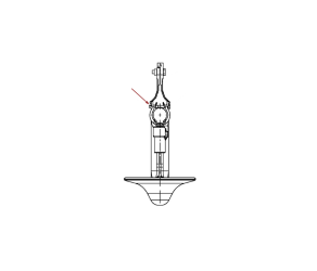 Гайка для довгого гвинта, Val-Co (VT185NUT) - Фото