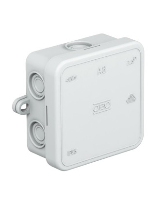 Cable box incl 2 PG9 cable glands OBO-A8-2 HOTRACO (HO50040110) - Фото