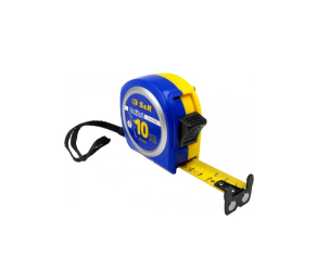 Рулетка 10 м x 25 мм Colibri з магнітом S&R (421410025) - Фото