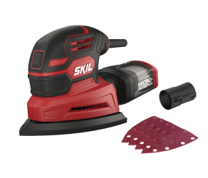 Шліфмашина вібраційна SKIL 7260 AA 100Вт платформа 151х102 24000кол/хв 08кг SR1E7260AA - Фото