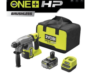 Cordless hammer drill Ryobi RSDS18X-1C40S SDS-plus ONE+ 18V HP battery 1x4A·h 4J 32kg 4 modes 5133005383 - Фото