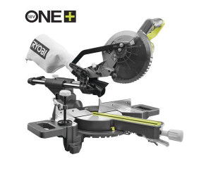 Miter saw Ryobi RMS18190-0 cordless with broach 18V ONE+ disc 190mm 105kg without battery and charger 5133005502 - Фото