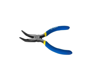 Плоскогубці ECO міні 125x33мм подовжені загнуті S&R (172012125) - Фото