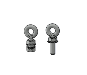 Ermaf Набор для подвески обтекателя GP95/120/Pseries (N70300138) - Фото