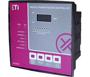 Регулятор реактивної потужності ETI PFC-8DB 8 ступ, 144x144, (400V) (004656572) - Фото
