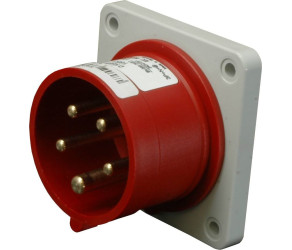 Вилка вбудована ETI ERR-3253 IP44 (32A, 400V, 3P+N+PE) (004482113) - Фото
