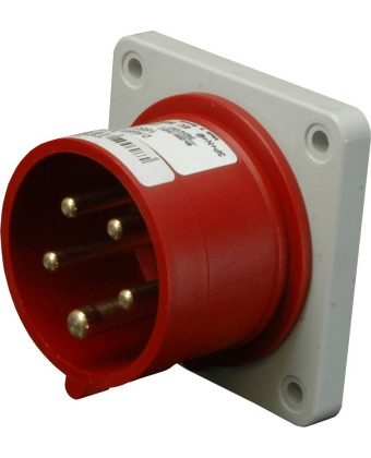 Вилка вбудована ETI ERR-3253 IP44 (32A, 400V, 3P+N+PE) (004482113) - Фото