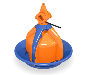 Feeder for chickens Big Dutchman TRU PAN (11-31-4309) - Фото