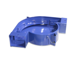 Big Dutchman Корпус для кута BD2000, що включає спрямовуючу шину для ланцюга кормороздавальної систе - Фото