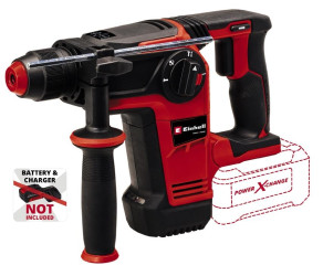 Перфоратор акумуляторний Einhell TP-HD 18/26LI BL - Solo безщітковий SDS-plus PXC 18В 26Дж 3кг без АКБ та ЗП 4514265 - Фото