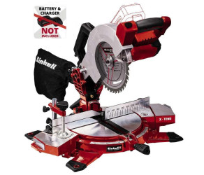 Пила торцовочная Einhell TE-MS 18/210LI - Solo аккумуляторная PXC 18В диск 210х30мм 7кг LED лазер без АКБ и ЗУ 4300890 - Фото