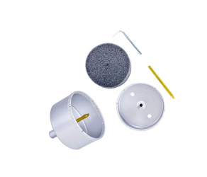 Коронка алмазна D68 мм в зборі, керамограніт, граніт, мармур S&R (252600068) - Фото