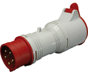 Адаптер ETI EA-3253/43 (32A, 5p/4p) для силових розємів (004482117) - Фото