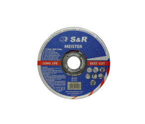 Круг вiдрiзний Meister 125x10x222 мм A60S BF мет/нерж S&R (131010125) - Фото
