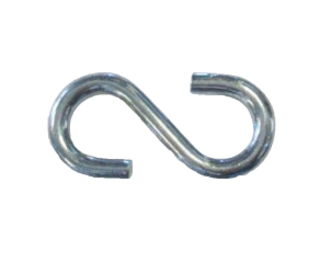 S-подібний гачок 2 № 60/6х55 оцинкований Солді 99-50-0005 - Фото