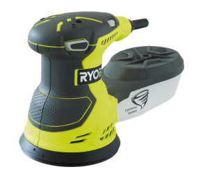 Шлифмашина эксцентриковая Ryobi ROS300A 300Вт 125мм 7000-12000об·мин +20 шлифлистов 17кг 5133001142 - Фото