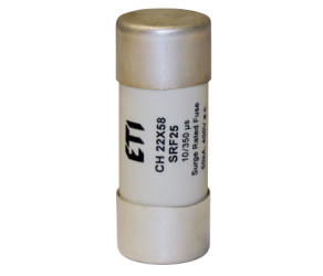 ETI Fuse CH 22x58 SRF25-I (for protection of surge arresters_10/350ms, 400V) 002646010 - Фото