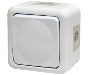 Вимикач 1-кл ETI PVE-1 (IP44, 10А, 250V, полікарбонат) (004481016) - Фото