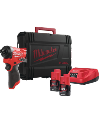 Шуруповерт ударный аккумуляторный Milwaukee M12 FID2-202X 12В АКБ 2х2Агод VAD4933499462 - Фото