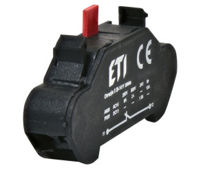 Блок-контакт ETI ESL-NC (1NC, з пружинними клемами) (004771640) - Фото