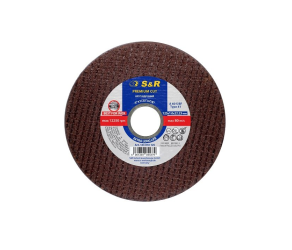 Круг вiдрiзний Premium Cut INOX 125x10x222 мм A60S BF мет/нерж S&R (133010125) - Фото