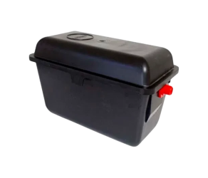 Бак для води, чорний, комплект з одним виходом Lubing (4201) - Фото