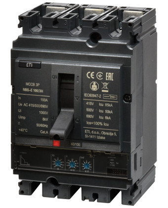 Circuit breaker, ETI, 100A (004673041) - Фото