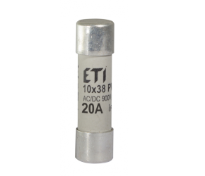 Запобіжник ETI CH 10x38 gR 20A 900V (50kA AC) (002625034) - Фото