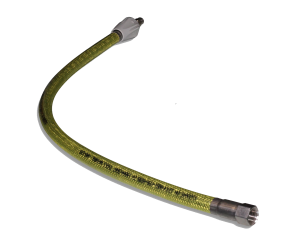 Big Dutchman Газовий шланг зі штекером NW12-1000 нерж 1/2 ВР у пласт оболонці 40-20-1662 - Фото