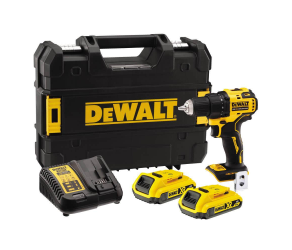 Дриль-шурупокрут DeWalt безщітковий XR Li-Ion 18В акб 2х2А DCD708D2T - Фото