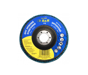 Круг зачисний пелюстковий Цирконієвий 125x222 з40 сталь/нержавійка S&R (138125004) - Фото