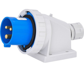 Силовая вилка настенная ETI EPH-1632 IP67 (16A, 230V, 2P+PE) (004482066) - Фото