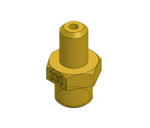 Ermaf Сопло для GP 14, 3,30 мм для пропана (N50500240) - Фото