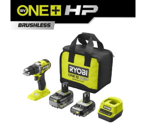 Шурупокрут-дриль ударний акумуляторний Ryobi ONE+ HP RPD18C-242S 18В 1х2А·год 1х4А·год ЗП 54Нм 450·1700об·хв 1кг сумка 5133004983 - Фото