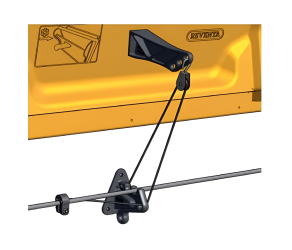 Кріплення сітки для захисту від птахів, Reventa (520320072) - Фото