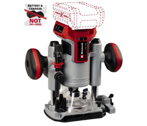 Cordless router Einhell TP-RO 18LI BL - Solo 18V collet 6 and 8mm 10000-30000rpm 226kg without battery and charger 4350411 - Фото