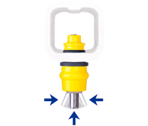Ніпельна поїлка для курчат Lubing Top-push (4073-00) - Фото