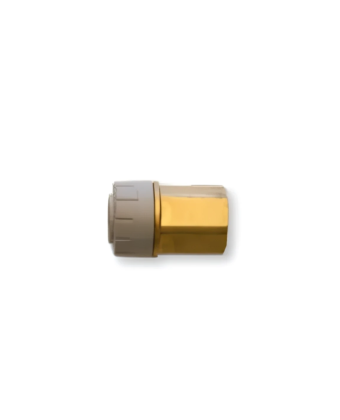 Pipe adapter 15 mm x 1/2, I-I, plastic/brass HSI (11 83 00) - Фото