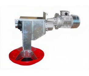 Codaf End feeder for turkeys with 055kW drive unit, 3 phases, for ?45 pipe, with flap sensor CDF0010/T - Фото
