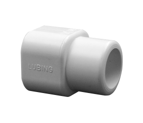 Переходник от квадратной трубы к круглой, диаметр 10,5 мм, белый Lubing (4375) - Фото