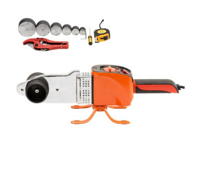 Паяльник для пластикових труб Tekhmann TPW-2406 2400Вт 50-300°C насадки 20 25 32 40 50 63мм 4кг 846737 - Фото