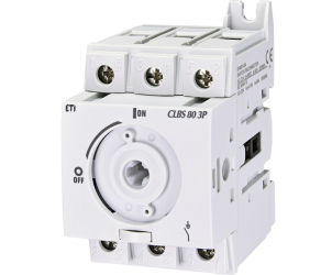 Вимикач навантаження ETI CLBS 80 3P (без рукоятки, 80A, 1-0) (004661404) - Фото