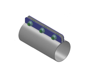 Зєднувачі для труб 3 гвинти Monoflo (40050-60-150) - Фото