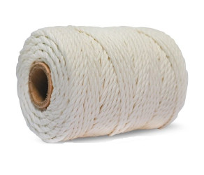 Шпагат бавовняний 3мм х 75м,  GRUNTEK (295403075) - Фото