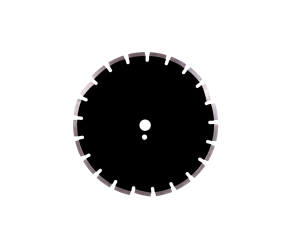 Circle diamond cutting segment 400x254 asphalt Sprin+dry/wet Di-star (12485087026) - Фото