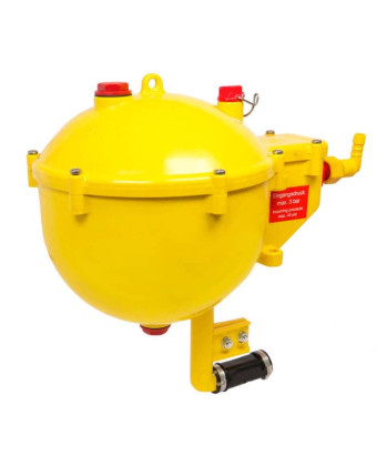 Ball tank with flush system for middle connection Lubing (4223-00) - Фото